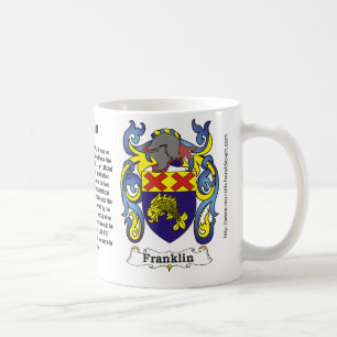 Franklin Family Coat of Arms Mug