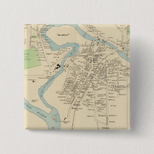 Franklin, Franklin Falls 15 Cm Square Badge