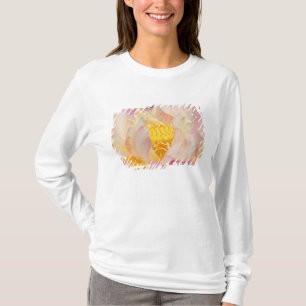 Franklin NC, Perry's Water Garden, Lotus with T-Shirt