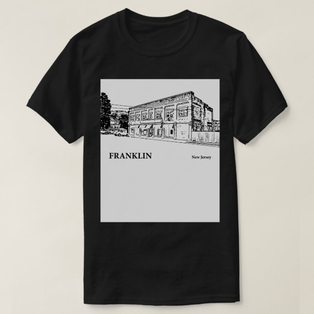 Franklin New Jersey  3 T-Shirt (Design Front)