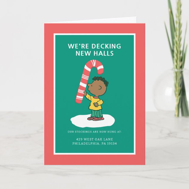Franklin Peppermint Candy Holiday Card (Front)