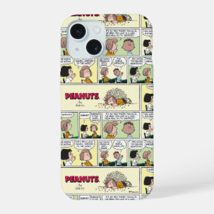 Franklin, Peppermint Patty & Marcie   Math Class iPhone 15 Case