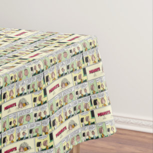 Franklin, Peppermint Patty & Marcie   Math Class Tablecloth
