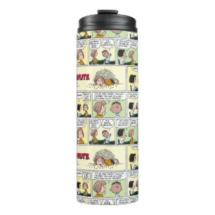 Franklin, Peppermint Patty & Marcie   Math Class Thermal Tumbler