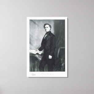 Franklin Pierce, 14th President of the United Stat Canvas Print