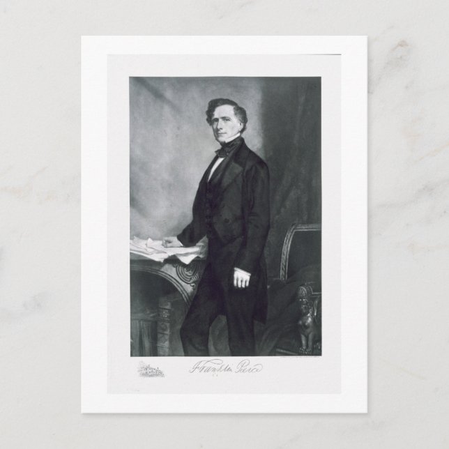 Franklin Pierce, 14th President of the United Stat Postcard (Front)