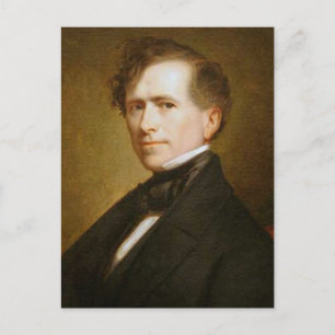 Franklin Pierce 14th President Postcard