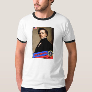 Franklin Pierce Baseball Card T-Shirt