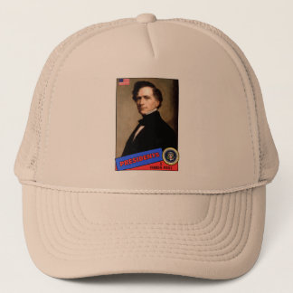 Franklin Pierce Baseball Card Trucker Hat