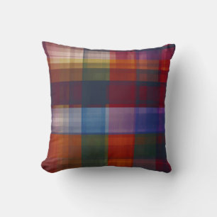Franklin Plaid Cushion