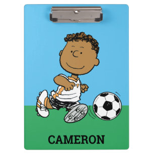 Franklin Playing Soccer Clipboard