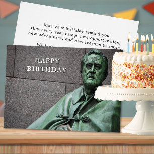 Franklin Roosevelt Memorial Birthday