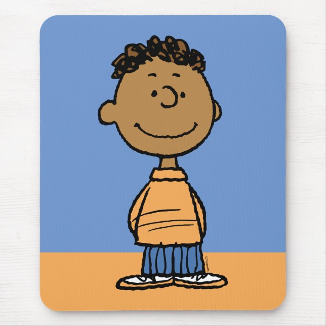 Franklin Smiling Mouse Mat (Front)