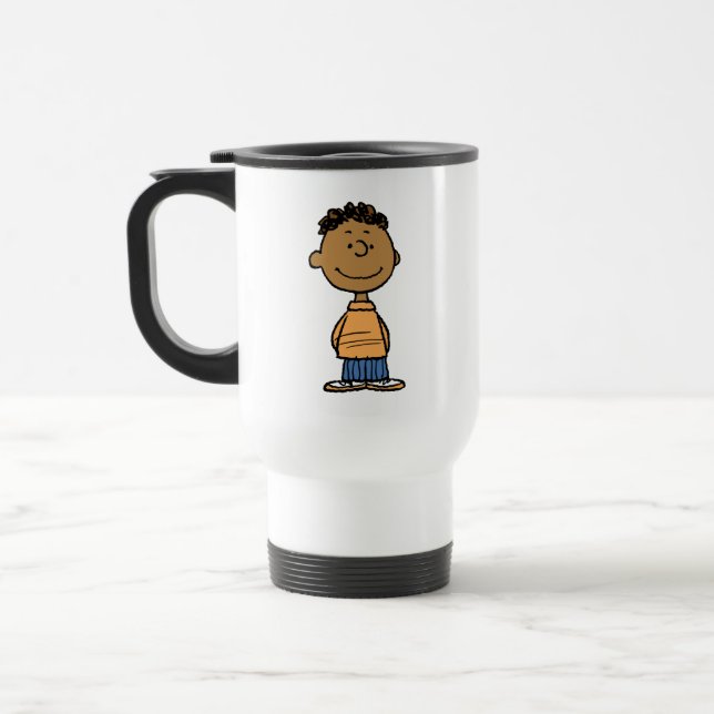 Franklin Smiling Travel Mug (Left)