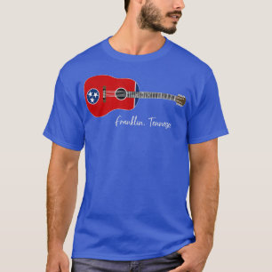 Franklin Tennessee Guitar T-Shirt