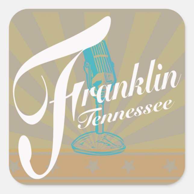 Franklin Tennessee Stickers (Front)