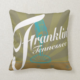 Franklin Tennessee Throw Pillow