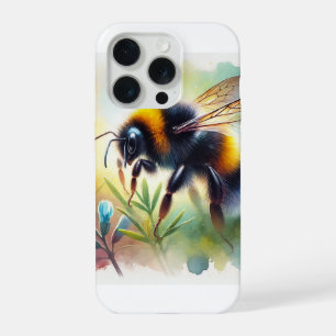 Franklins Bumblebee 290924AREF106 - Watercolor iPhone 15 Pro Case