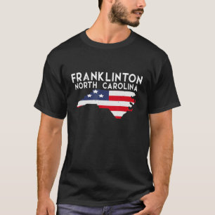 Franklinton North Carolina USA State America Trave T-Shirt