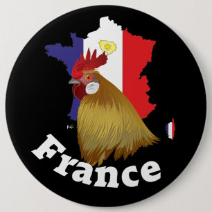 Frankreich France Francia Button