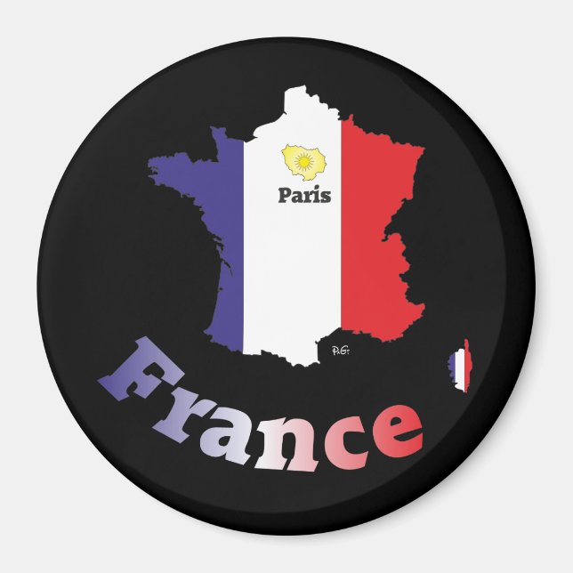 Frankreich France Francia Magnete Magnet (Front)