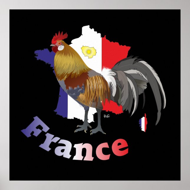 Frankreich, France, Francia Poster (Front)