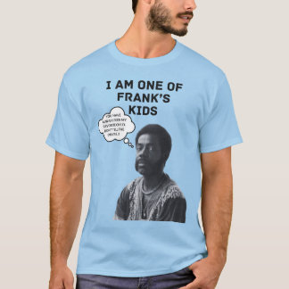 Frank's Kids Light Blue Shirt/Black Text T-Shirt
