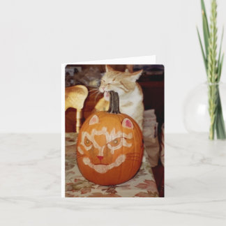 Frank's Pumpkin Card