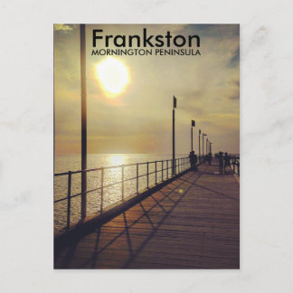 Frankston Pier, Victoria, Australia Postcard