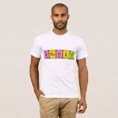 Franky periodic table name shirt (Front Full)