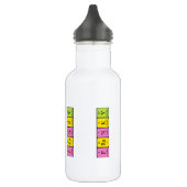 Franky periodic table name water bottle (Left)