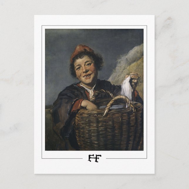 Frans Hals #171 - Fine Art Postcard (Front)