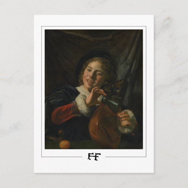 Frans Hals #186 - Fine Art Postcard (Front)