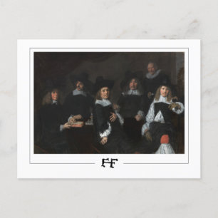 Frans Hals #28 - Fine Art Postcard