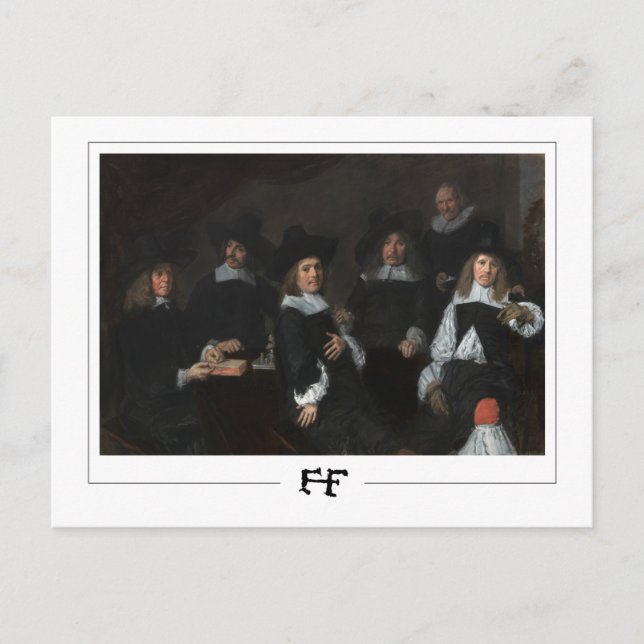 Frans Hals #28 - Fine Art Postcard (Front)