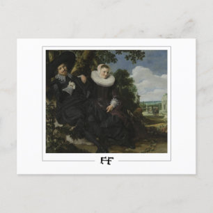 Frans Hals #82 - Fine Art Postcard