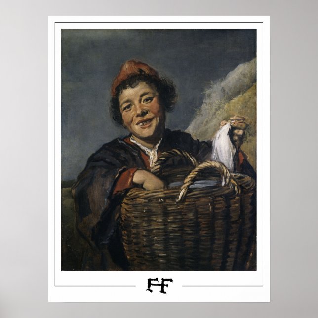 Frans Hals Zedign Art Poster #171 (Front)