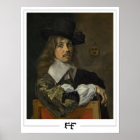 Frans Hals Zedign Art Poster #23