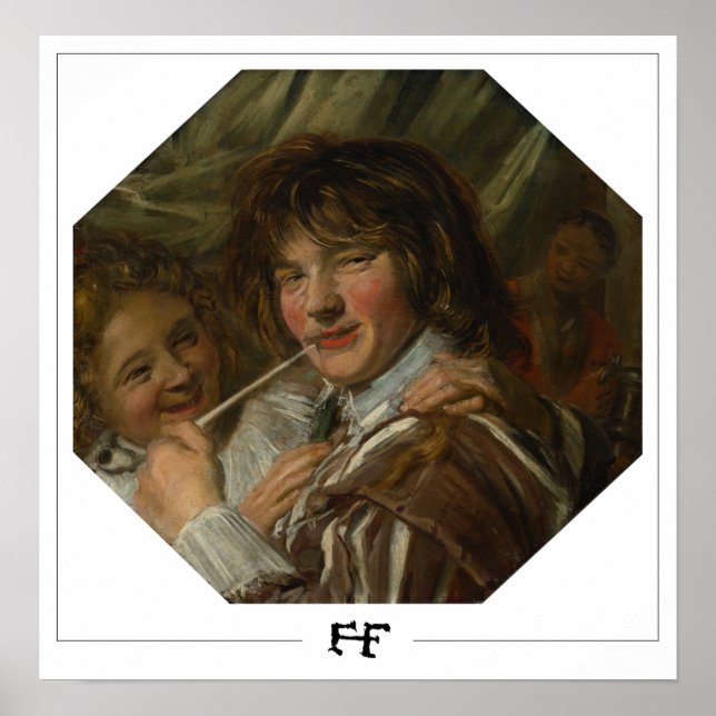 Frans Hals Zedign Art Poster #243 (Front)