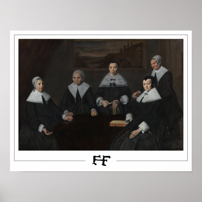 Frans Hals Zedign Art Poster #246 (Front)