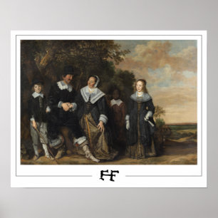 Frans Hals Zedign Art Poster #277
