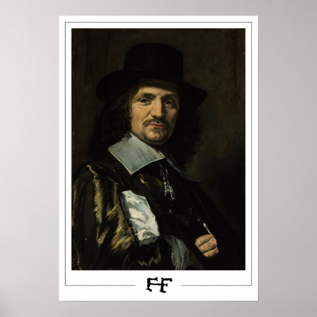 Frans Hals Zedign Art Poster #293 (Front)