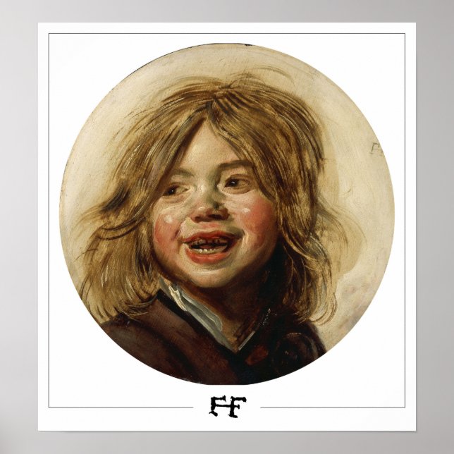 Frans Hals Zedign Art Poster #97 (Front)