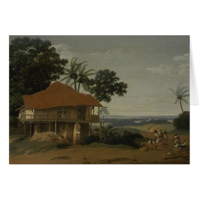 Frans Post: Brazilian Landscape (blank inside) (Front Horizontal)