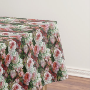 Frans Verhas Vintage Bouquet of Roses       Tablecloth