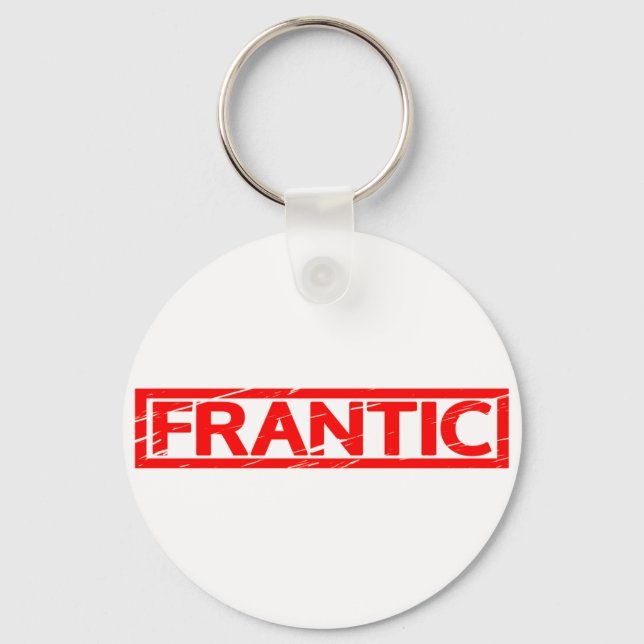 Frantic Stamp Key Ring (Front)