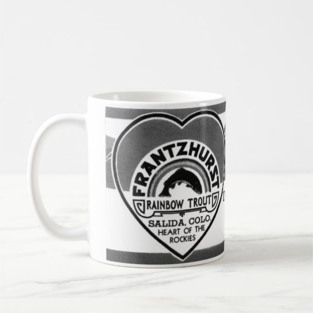 Frantzhurst Rainbow Trout Coffee Mug (Left)
