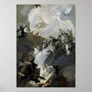 Franz Anton Maulbertsch The Glorification Poster