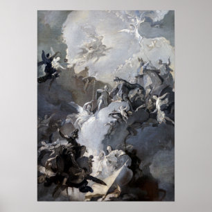 Franz Anton Maulbertsch The Glorification Poster