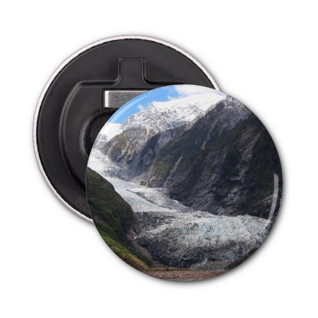 Franz Josef Glacier, New Zealand Bottle Opener (Front)